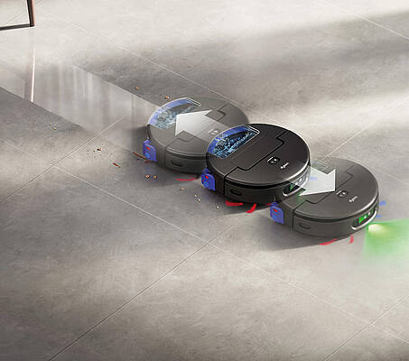 Dyson präsentiert seinen neuesten Nass-Trockenroboter...