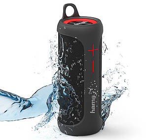 Wasserdicht, kabellos und feiner Stereo-Sound - der 2in1 Bluetooth Lautsprecher Soundcup-D von Hama
