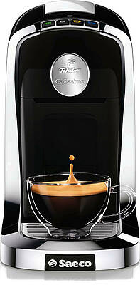 Die Cafissimo Tuttocaffé ist ein kompakter Kapsel-Kaffeeautomat - in Kooperation mit Tschibo entwickelt