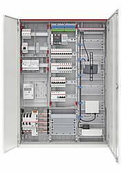 Kommandozentrale mit Reserve: Ein gut geplanter Zählerschrank bietet Platz für Wärmepumpe, Energiemanagement und Ladetechnik (© ABB)