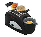 Toaster mit integriertem Eierkocher liefert das komplette Frühstück (Fotos: Tefal)