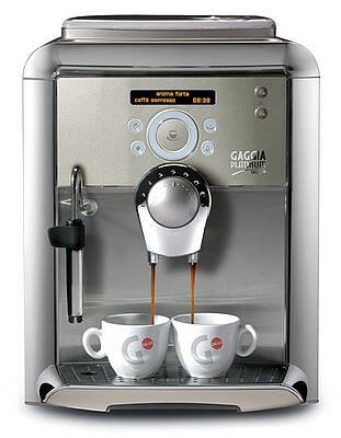 Espressomaschine mit höhenverstellbarer Abtropfschale (Fotos: Gaggia)