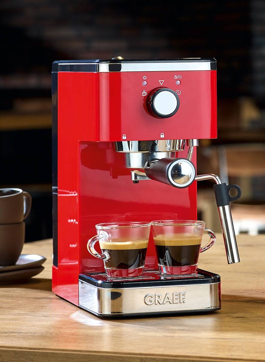 Technik zu Hause: Salita Wert ES im Kaffeemühle die Gewinnen 403 CM und 203 die Siebträger-Espressomaschine 269,95 Euro Graef von Sie