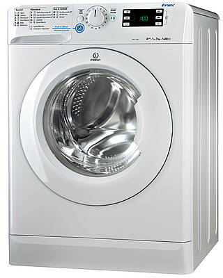 Die Waschmaschine Innex von Indesit bietet mit einem Push & Wash perfekte Waschergebnisse mit nur einem Knopfdruck und bietet mit nur 9 Minuten den wohl kürzesten Waschgang