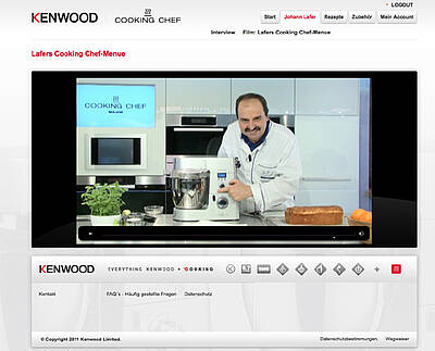 Kenwood widmet der Cooking Chef jetzt einen eigenen Internetauftritt. (Fotos: Kenwood)
