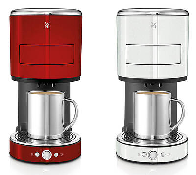 Ab sofort gibt es die kompakte WMF Lono Kaffeepadmaschine in der Version Color auch in drei frischen Trendfarben