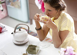Weiß die optimale Zeihzeit, der Teekocher. (Fotos Philips)
