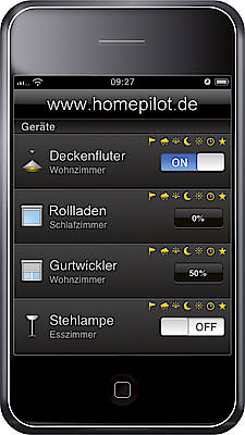 Rademacher HomePilot: Das System ist schnell eingerichtet, die Steuerung erfolgt über Laptop und PC sowie mobil über Tablet oder eine Smartphone-App