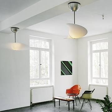 Ventilator mit komplett leuchtendem Rotorblatt (Fotos: Serien Lighting)