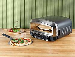 Pizza in 90 Sekunden liefert der kompakte elektrische Heimpizzaofen