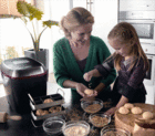 Frisches Brot individuell gebacken, z. B. ohne Gluten. (Fotos: Philips)