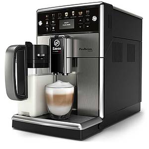 Jede Menge Kaffeespezialitäten liefert die Philips Saeco PicoBaristo Deluxe mit intuitivem Touchdisplay