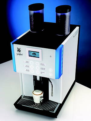 Die WMF Profi-Kaffeemaschine für kleine bis mittlere Betriebe (Fotos: WMF)