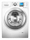 Eine Waschmaschine mit besonders viel Fassungvermögen bei normalen Außenmaßen, die WF-71284. (Fotos: Samsung)
