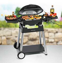 Feine Helfer von Rommelsbacher für die Gartenparty - vom Barbecue Grill...
