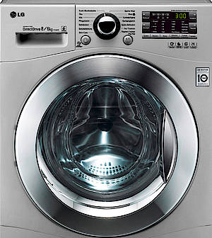 Die neuen Waschtrockner von LG: Geringer Verbrauch dank Eco Hybrid System